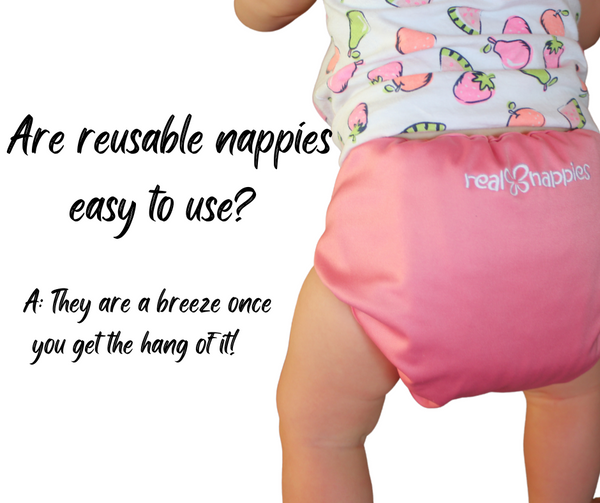 Are reusable nappies easy to use? Real Nappies