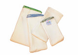 Organic Cotton Nappy Prefolds - 6 pack
