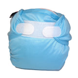Real Nappies reusable cloth nappies-Snug Wrap Nappy Cover - TODDLER (13-18+kg)-Baby Blue