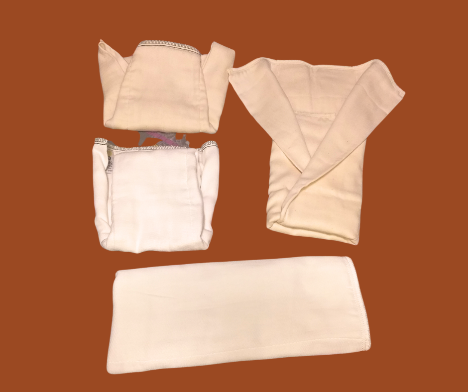 Prefold nappies on sale