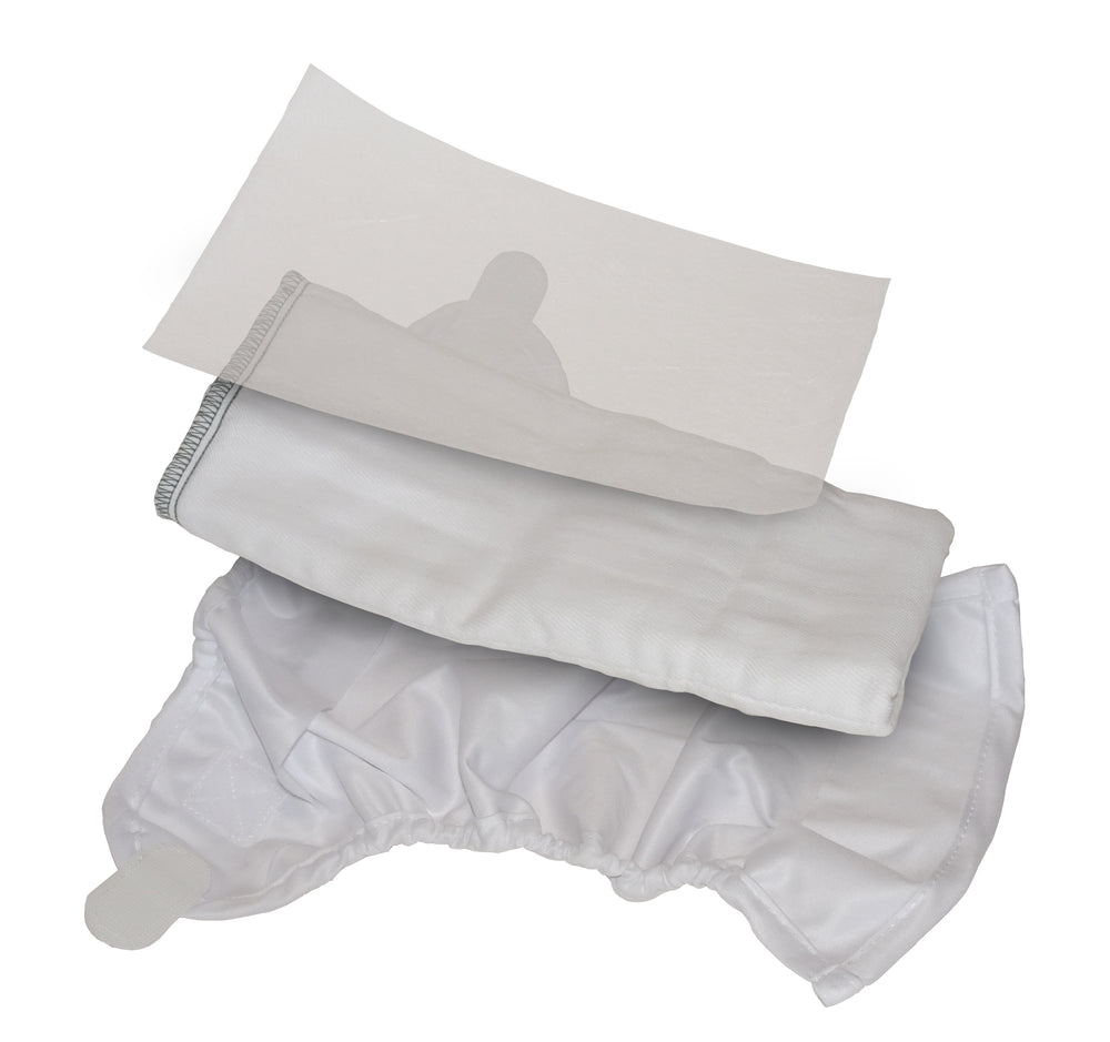 Cotton Nappy Prefolds - 6 pack