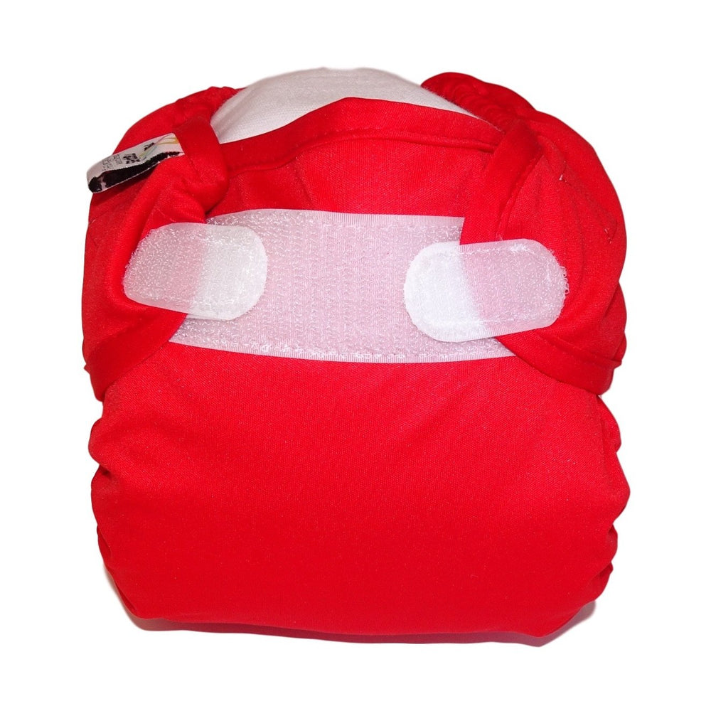 Real Nappies reusable cloth nappies-Snug Wrap Nappy Cover - CRAWLER (8-14kg)-Red