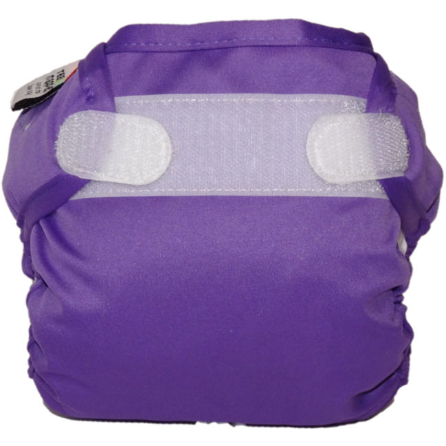 Real Nappies reusable cloth nappies-Snug Wrap Nappy Cover - CRAWLER (8-14kg)-Royal Purple